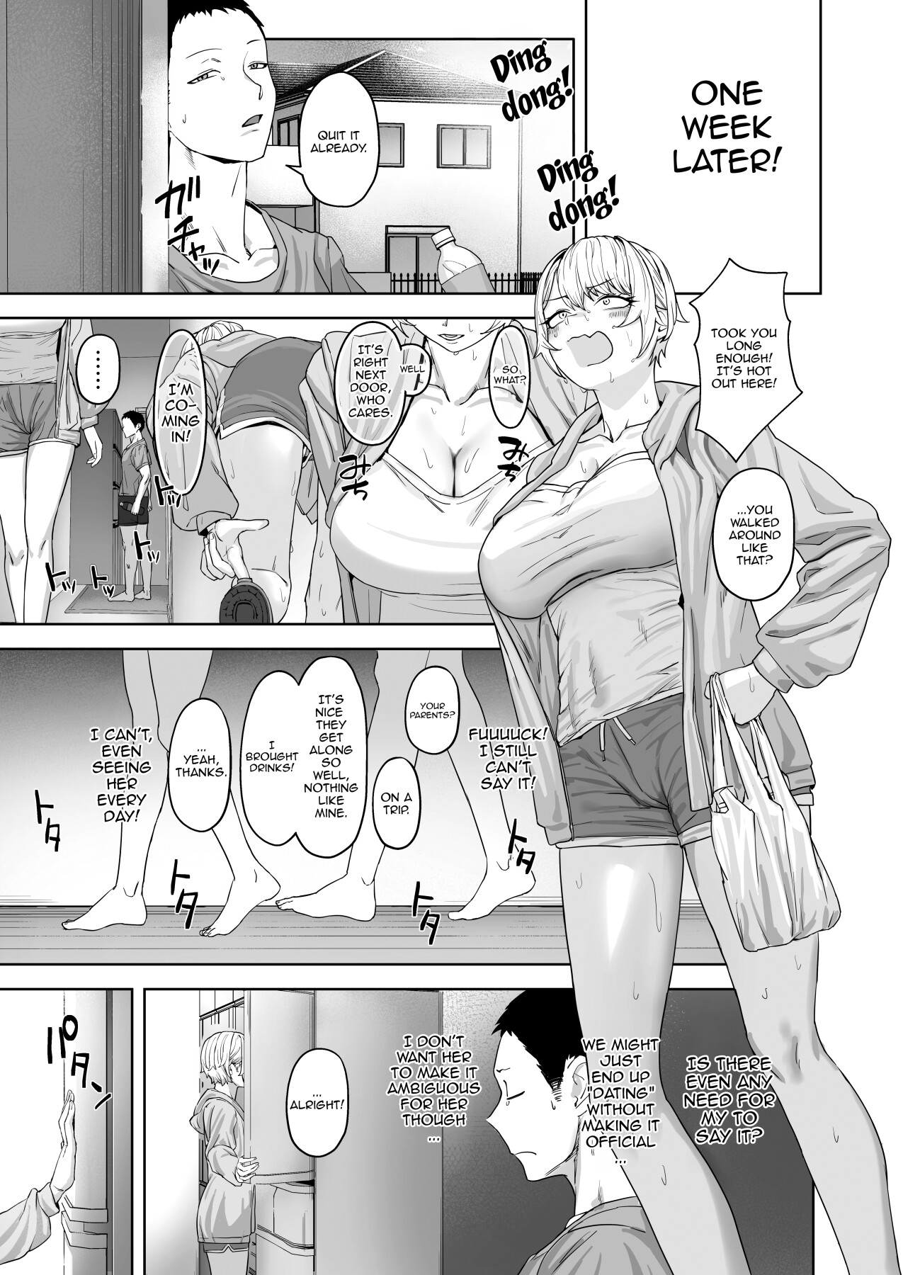 Hentai Manga Comic-Let's Try It Out! The Thing That They Call Lovey-Dovey Sex Between Lovers-Read-10